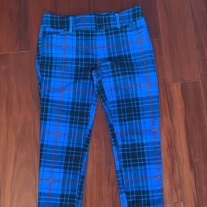 Plaid pants